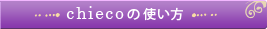 chieco�̎g����