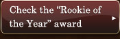 The Rookie of the year award two consecutive years.