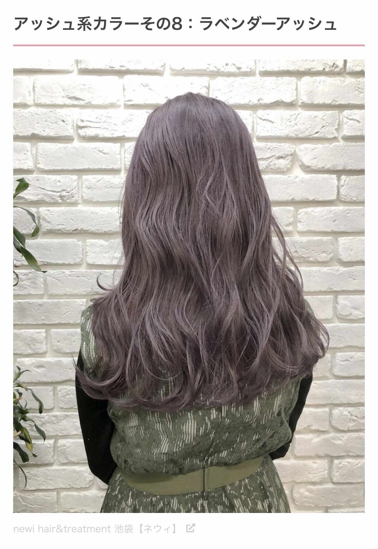 ラベンダーアッシュ、紫、市販by ぽんぺい1001さんの画像