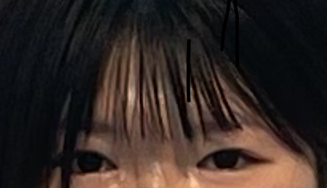 奥目×頬骨出てる丸顔×おでこ狭い人の髪型について。 by 匿名さん の画像