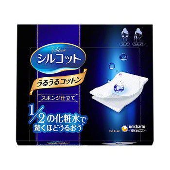 Uru Uru Sponge Touch Cotton Pads / Silcot