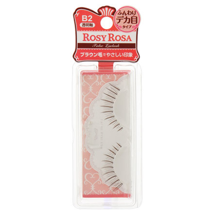 Brown False Eyelashes / ROSY ROSA