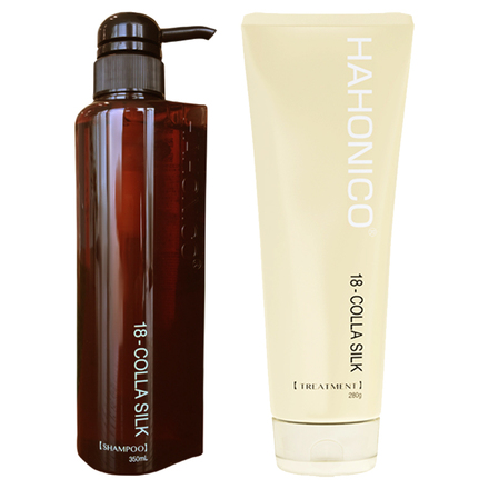 HAHONICO 18-COLLA SILK SHAMPOO/TREATMENT / HAHONICO HAPPY LIFE