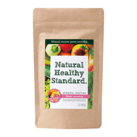 Mineral Enzyme Green Smoothie / Natural Healthy Standard