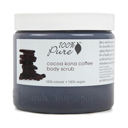 cocoa kona coffee body scrub / 100%PURE