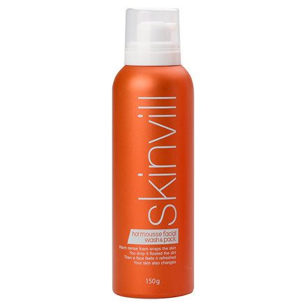 Hot Mousse Facial Wash & Pack / skinvill
