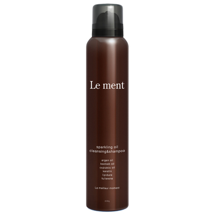 sparkling oil cleansing & shampoo / Le ment