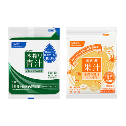 Honshibori Aojiru Kale & Fruit Juice Set / FANCL