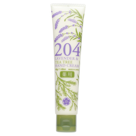 204 Tea Tree & Lavender Hand Cream / Of Cosmetics
