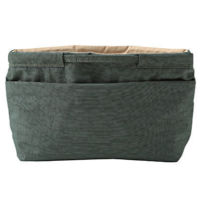 Portable Organizing Cosmetic Nylon Pouch / MUJI