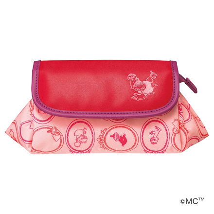 Make-up Pouch (Where's Little Me?) Red / ORBIS