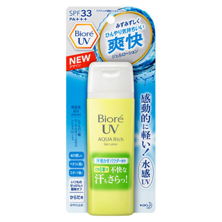 사라사라 UV 아쿠아 리치 상쾌 젤 로션 / Bioré | 비오레
