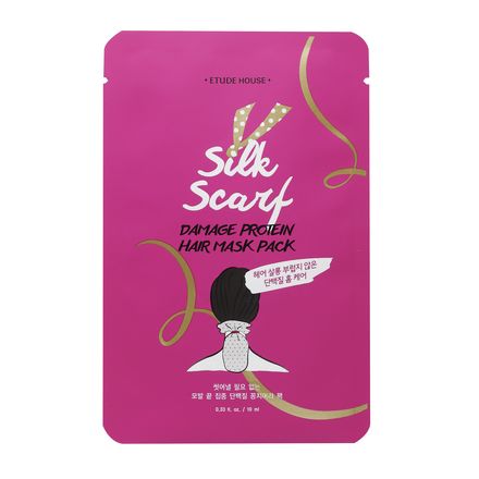 SILK SCARF DAMAGE PROTEIN HAIR MASK PACK / ETUDE HOUSE