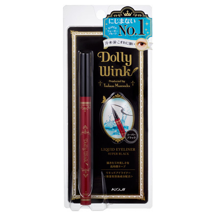 Liquid Eyeliner Waterproof Super Black / Dolly Wink