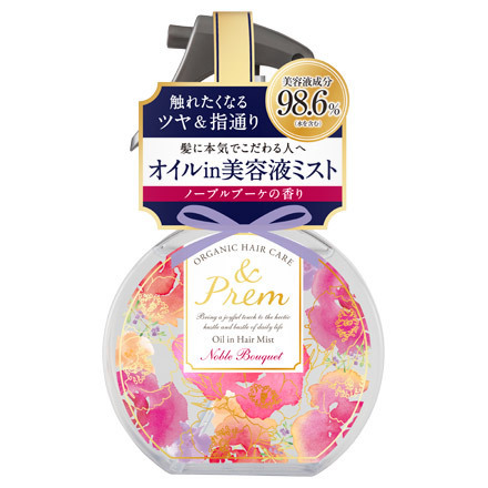 &Prem Oil in Hair Mist Noble Bouquet / MOMOTANI JUNTENKAN