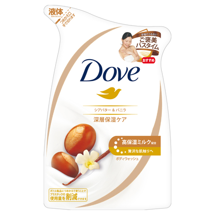Body Wash Rich Care Shea Butter & Vanilla / Dove