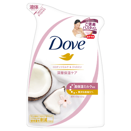 Body Wash Rich Care (Coconut Milk & Jasmine) / Dove