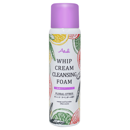 Aliali Whip Cream Cleansing Foam Floral Citrus / JAPAN GALS