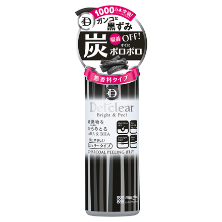 Detclear Bright & Peel CHARCOAL PEELING JELLY / MEISHOKU