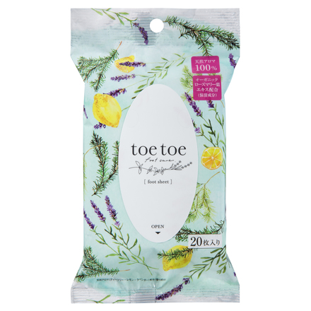 Refreshing Foot Sheet / toe toe