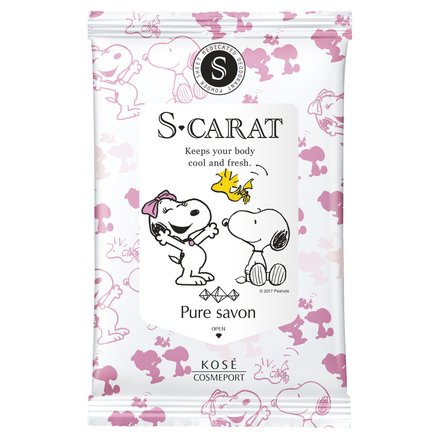 药用止汗除臭湿巾 (纯净皂香) / S・CARAT