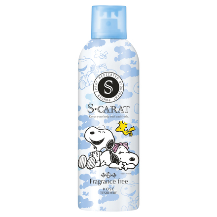 Medicated Deodorant Powder Spray (Fragrance free) / S・CARAT