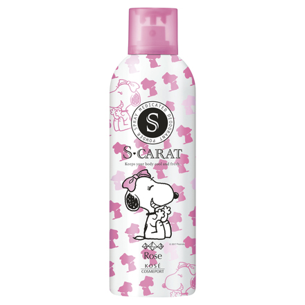 Medicated Deodorant Powder Spray (Rose) / S・CARAT