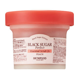 Black Sugar Perfect Essential Scrub 2X Peach / SKINFOOD
