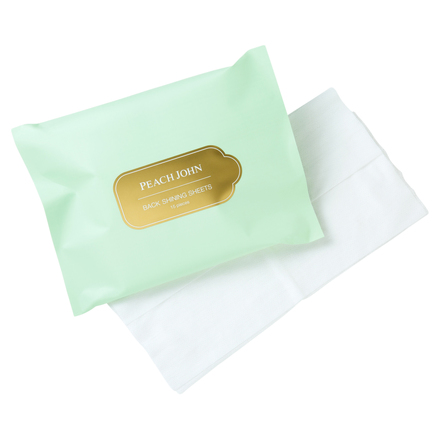 BACK SHINING SHEETS / PEACH JOHN