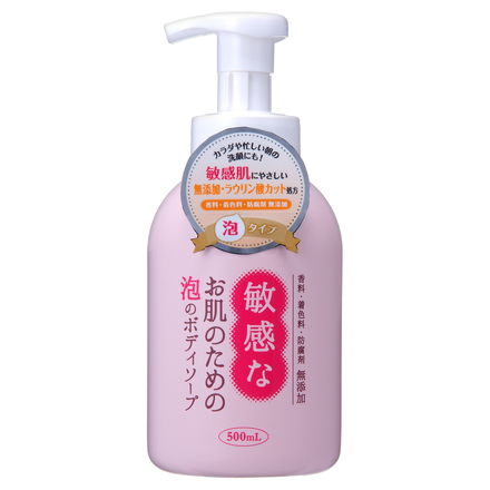 Foaming Body Soap for Sensitive Skin / CLOVER Corporation