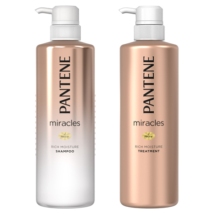 miracles RICH MOISTURE SHAMPOO/TREATMENT / PANTENE