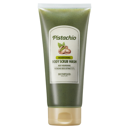 Pistachio NOURISHING BODY SCRUB WASH / SKINFOOD