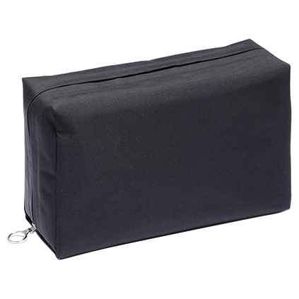 Aeta×THREE Cosmetic Pouch M AT-03 Black / THREE