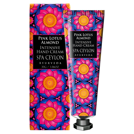 Pink Lotus Almond Intensive Hand Cream / SPA CEYLON