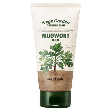 Vege Garden Cleansing Foam Mugwort / SKINFOOD