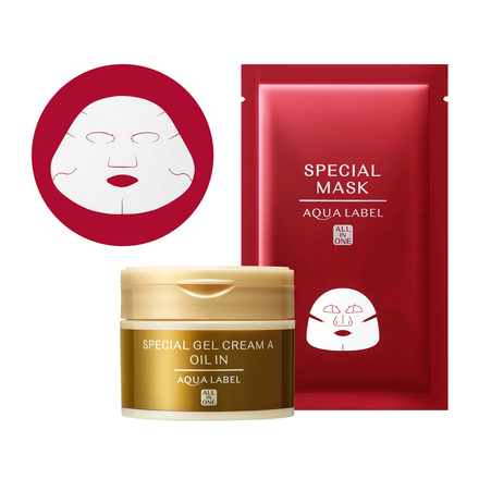 SPECIAL GEL CREAM A (OIL-IN) SET A / AQUA LABEL