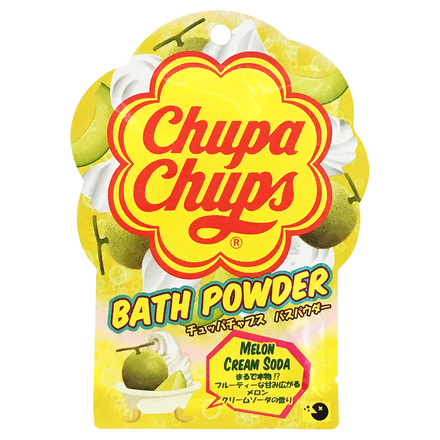Chupa Chups BATH POWDER Melon Cream Soda / KIYOU JOCHUGIKU