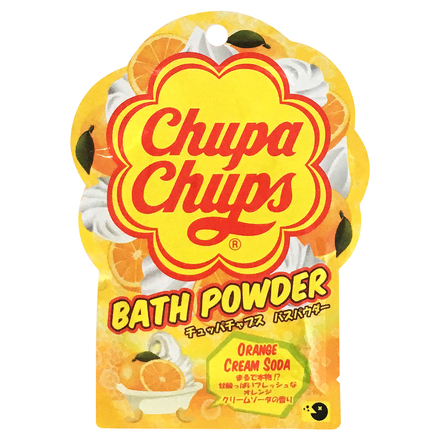 Chupa Chups BATH POWDER Orange Cream Soda / KIYOU JOCHUGIKU
