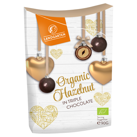 Organic Hazelnut in Triple Chocolate / LANDGARTEN