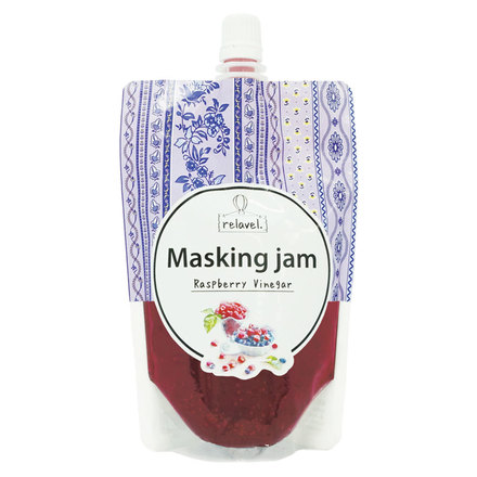Masking Jam Raspberry Vinegar / relavel