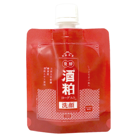 Gokujo Fermented Sake Yogurt Face Wash / Hadabisen