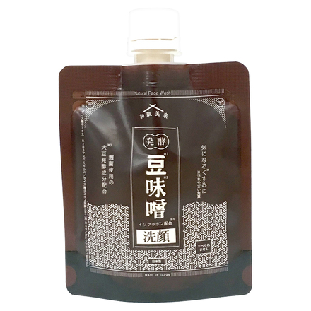 Fermented Bean Miso Isoflavone Face Wash / Hadabisen