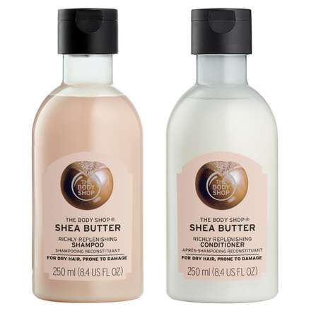 The Body Shop Richly Replenishing Shea Butter Shampoo/Conditioner / THE BODY SHOP