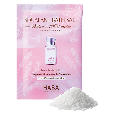 SQUALANE BATH SALT RELAX & MOISTURE / HABA