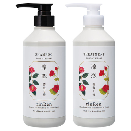 SHAMPOO / TREATMENT ROSE & TSUBAKI / rinRen