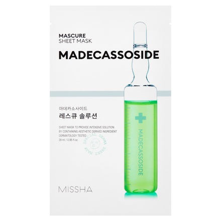 MASCURE Sheet Mask (MADECASSOSIDE) / MISSHA