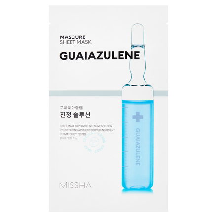 MASCURE Sheet Mask (GUAIAZULENE) / MISSHA
