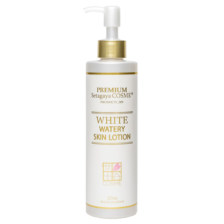 PREMIUM WHITE WATERY SKIN LOTION / Setagaya COSME