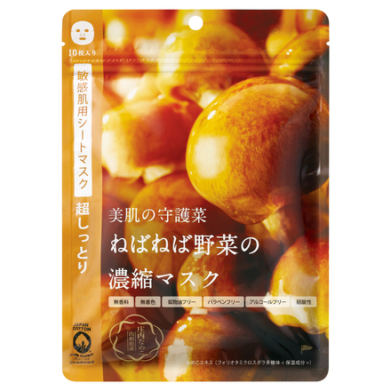 美肌守护菜 黏性蔬菜浓缩精华面膜(庄内滑子菇) / @cosme nippon
