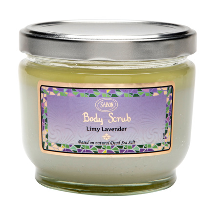 Body Scrub (Limy Lavender) / SABON
